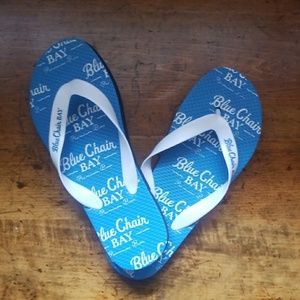 NWOT Blue Chair Bay Kenny Chesney Flip Flops